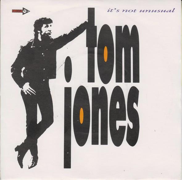

7inch Record TOM JONES - It s Not Unusual / Delilah F103 Decca 1987 UK Rock Used