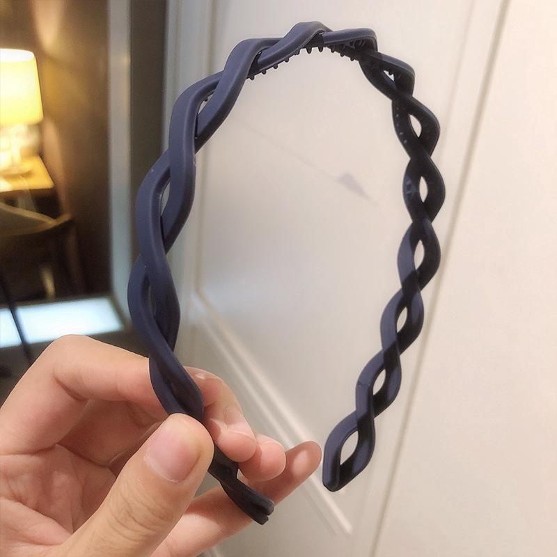 New Wash Face Hairband Fashion Women Heandband Molandi Simple Joker Hair Bands Woven Twist Headdress Girls Hair Accessories