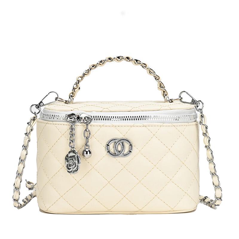 OGAR Small Fragrant Style Quilted Box Shoulder Bag Small