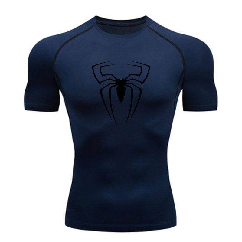 Men's Compression Workout T-Shirt, Quick Dry Athletic Sports