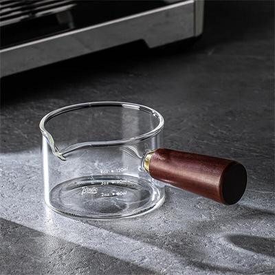 Bincoo Glas-Kaffee- und Espresso-Messbecher und Kännchen