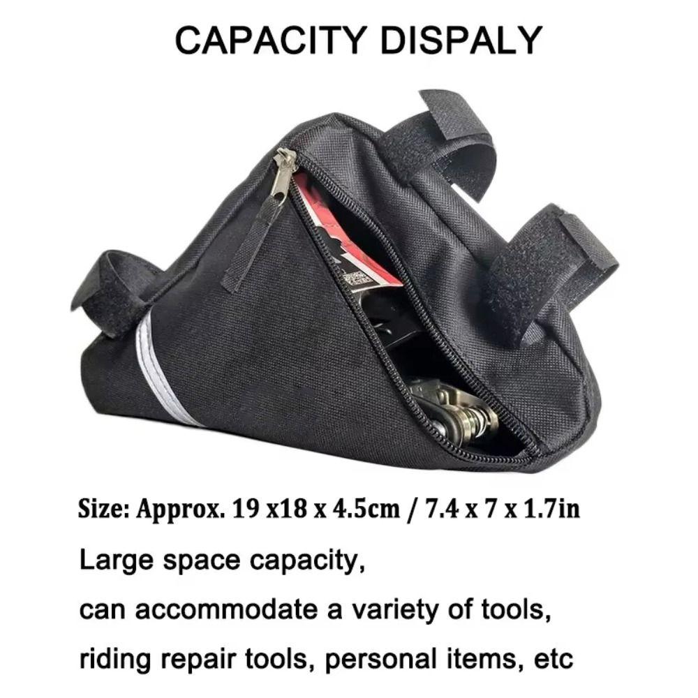 Waterproof Front Tube Bicycle Bag Lightweight Bicycle Front Frame Bag MTB/Road Bikes