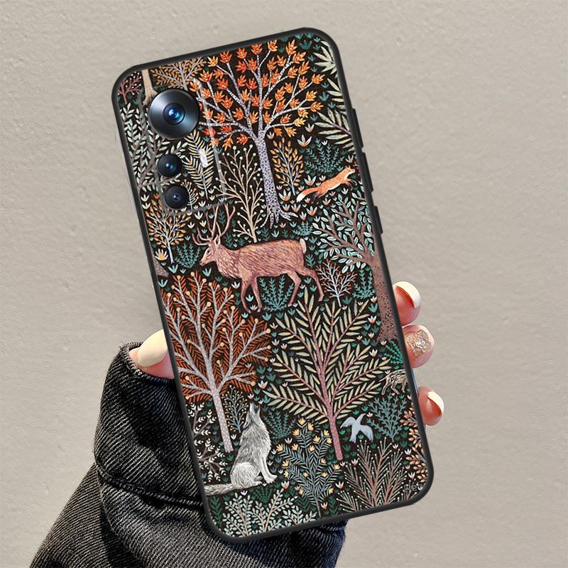 

Чехол Дикий Лесной Зверь для Xiaomi 14T 11T 12T 13T Pro 15 13 14 Ultra Чехол для POCO F7 F5 F6 X3 X5 X6 X7 Pro POCO F7 Pro