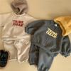 Baby Herbst Winter Fleece Sweatshirt & Bloomers Set - Unisex Sportbekleidung