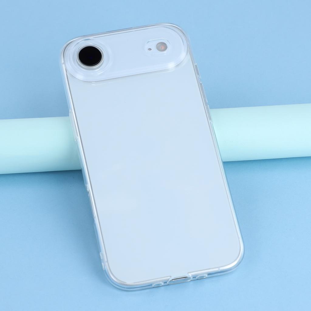 Pro iPhone 17 Air Pouzdro Bez vodoznaku 2.0mm Průhledný Telefon TPU Kryt