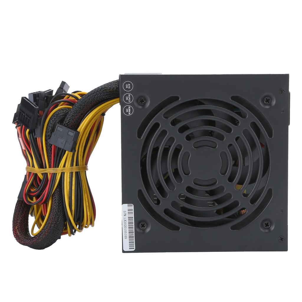 Computer Power Supply Desktop Accessories Mute Fan Manual Adjustable 115 ATX 24‑PIN