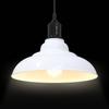 Lampa Wisząca Z Regulacją Wysokości E27 Połysk Biały Metal