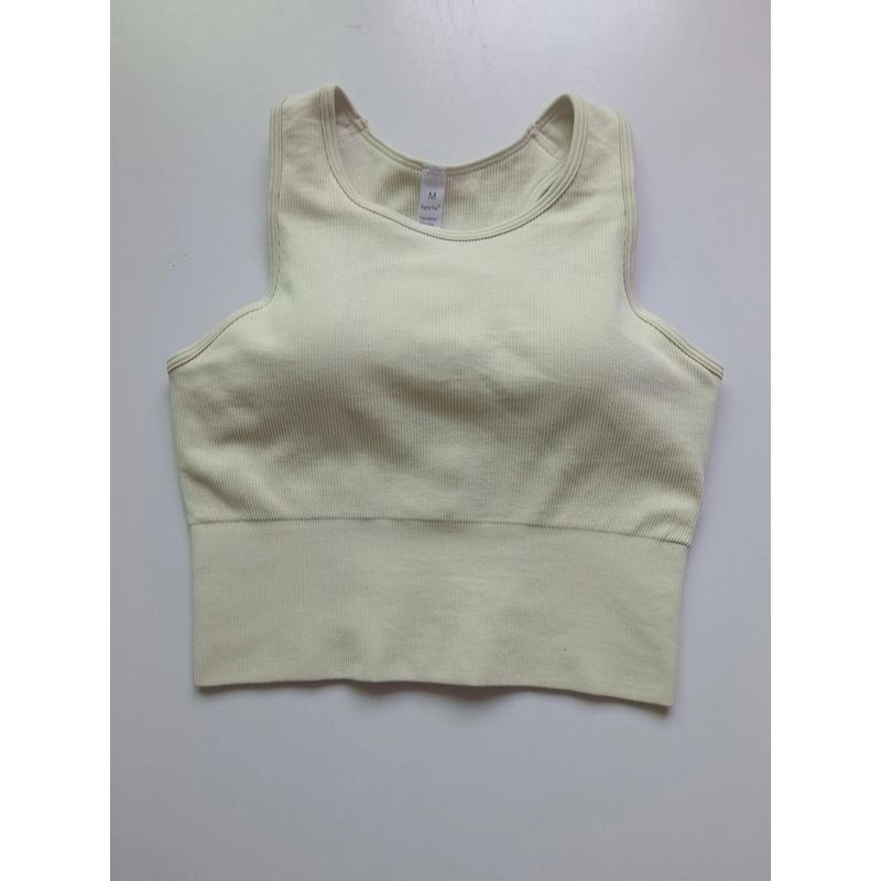 

Экспорт Одинарный Йога Фитнес Упражнения На косточках С подкладкой Ударопрочный Быстросохнущий Дикий Бег Женский Жилет Интимное Белье Бюстгальтер Beige White L