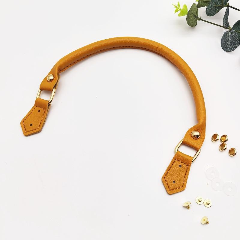 44cm Schultertaschenriemen Taschengriffe DIY Ersatz Damen Geldbörse Umhängetasche PU-Ledergriff Riemen Taschenzubehör