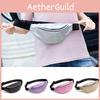 Stylish Sequin Women Waist Bag With Durable Pu Leather Material And Timeless Design