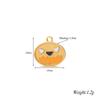 4Pcs/lot Halloween Charms Stainless Steel Pumpkin Ghost Bat Pendant for Making DIY Necklace Jewelry Accessories Supplies