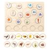 Animal Marine Life Matching Puzzles Montessori Educational Toys Growing Environment Food Chain Cognition Parish Learning Toys