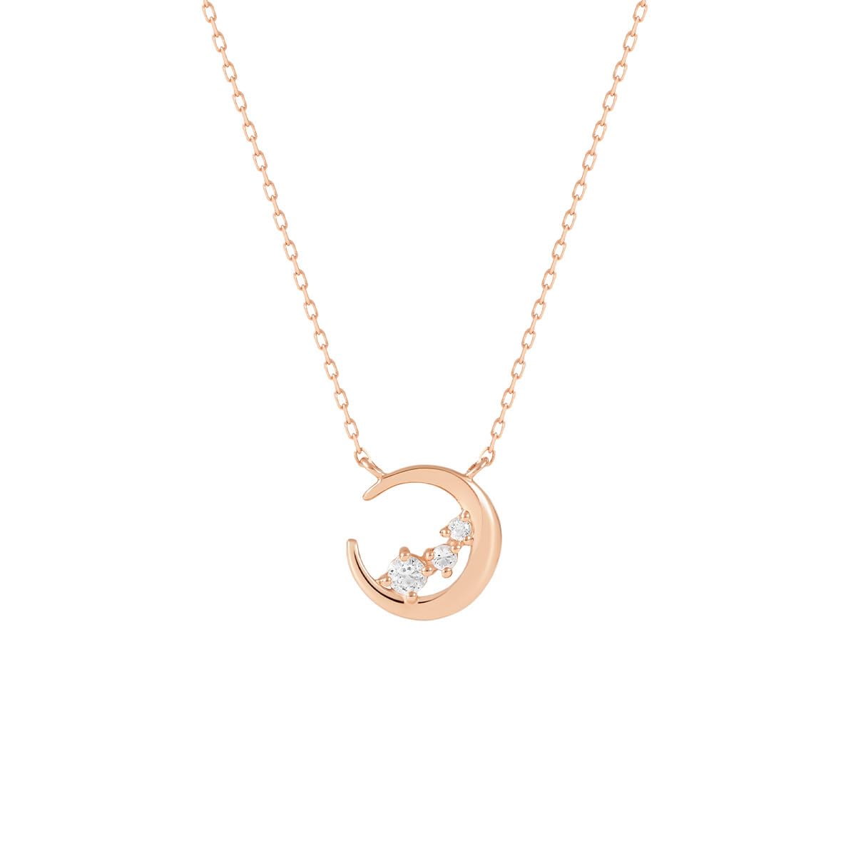 

K10 Pink Gold Necklace 112416123108 [Yondo Sea] Women s