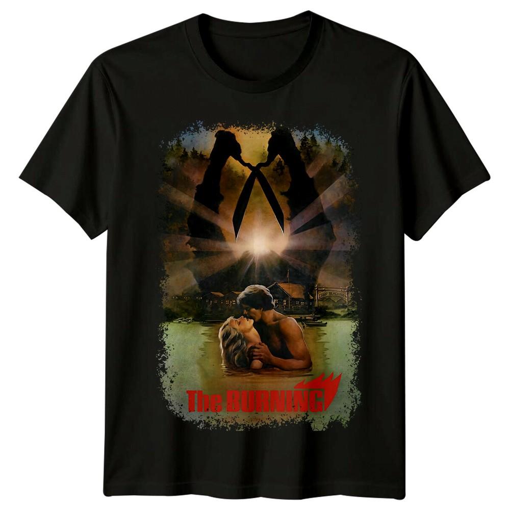 The Burning (1981) Movie Poster Inspired T-Shirt Retro 80s Tee