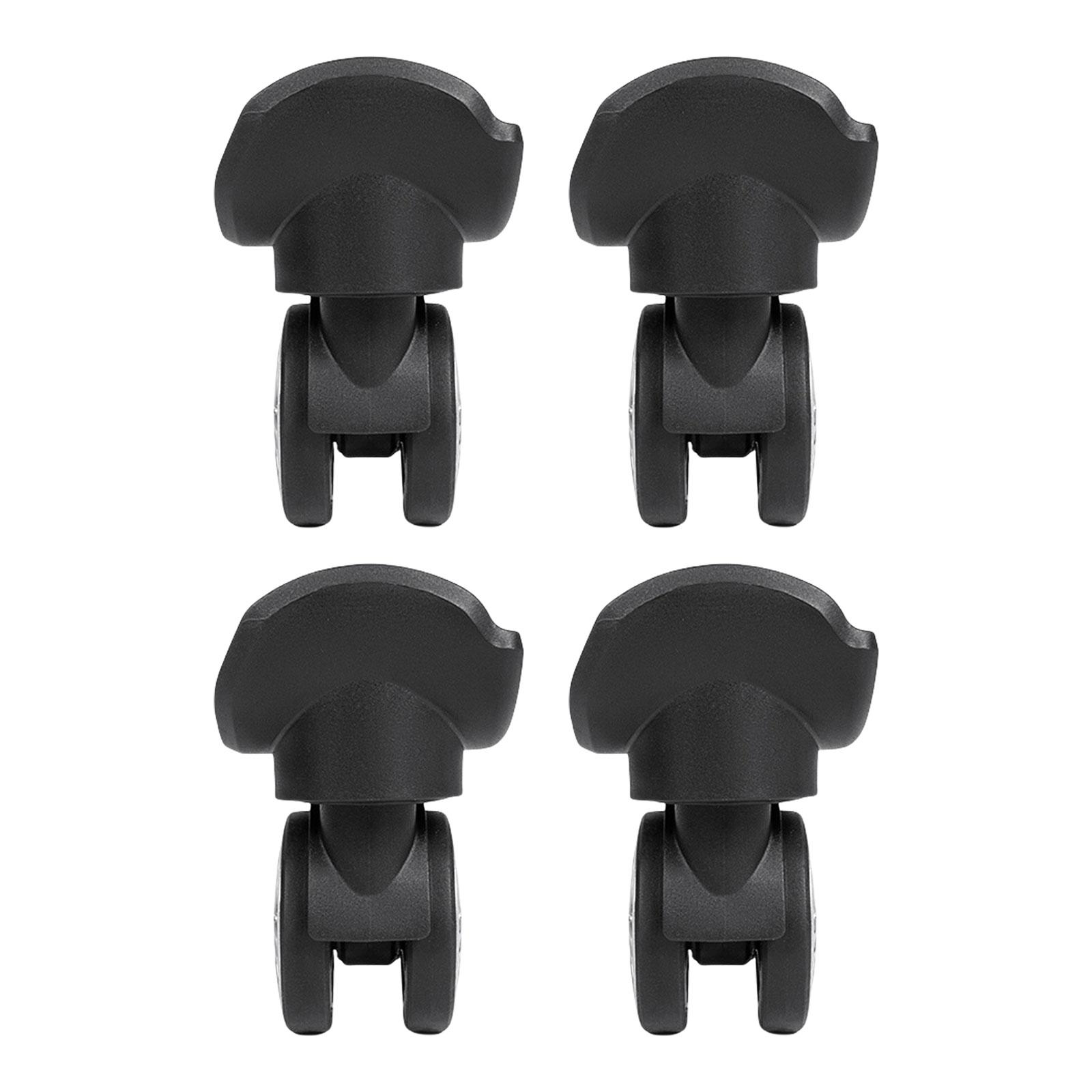 

Набор из 4 шт. сменных колес для чемодана, бесшумные, практичные пластиковые колеса-спиннеры для легкого перемещения багажа