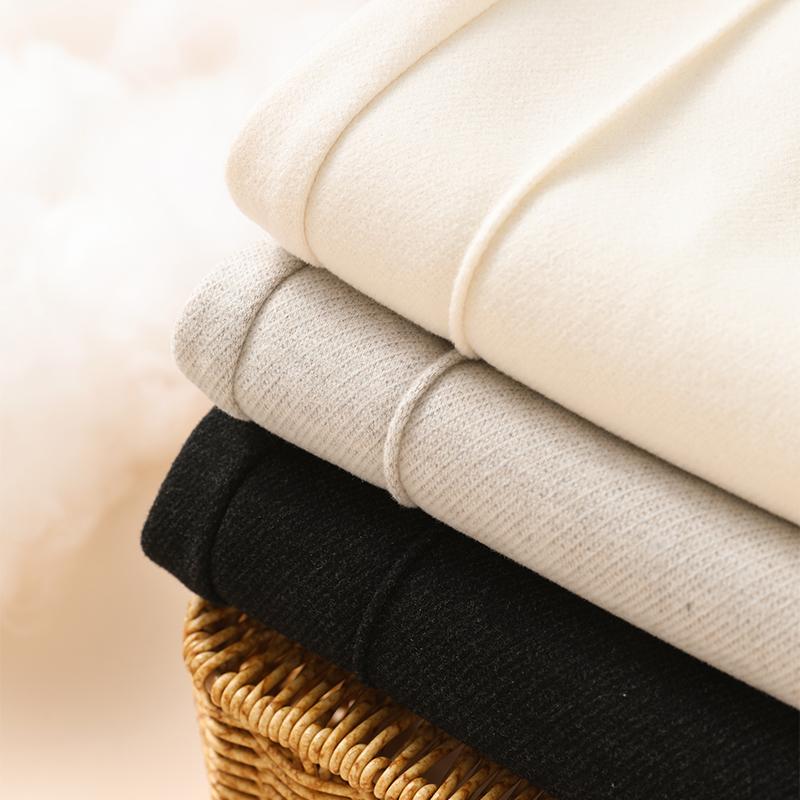 DIMANAF Autumn Winter Plus Size Women Pants Lady Long Pants Loose Casual Oversized Bottoms Thick Knitted