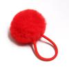 Imitation Rex Rabbit Fur Scrunchie: Cute, Versatile Pom-Pom Elastic Hair Tie In Matching Colors
