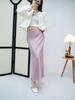 2026 Elegant High-Waisted Bodycon Pencil Skirt - Slimming, Hip-Hugging, Drape Design for Spring/Autumn