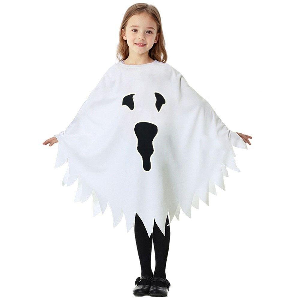 Fun Interaction Glowing Ghost Cape Party Cloak Luminous Ghost Shawl  Kids