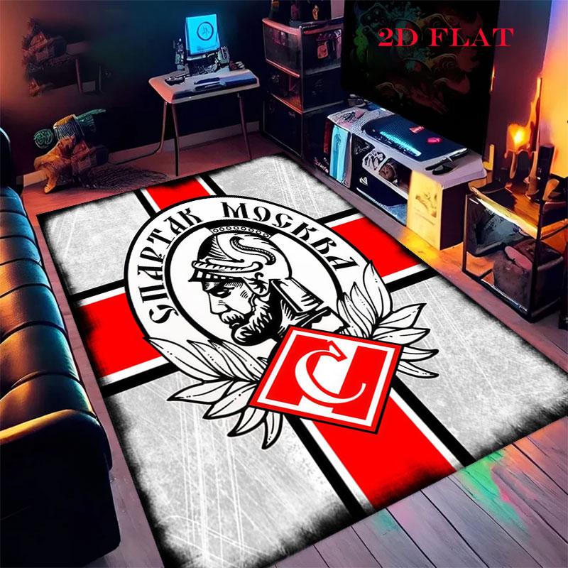 Spartak Moscow Pride Carpet Rug for Living Room Bedroom Home Sofa Decoration,Kids play Nonslip Floor Mat