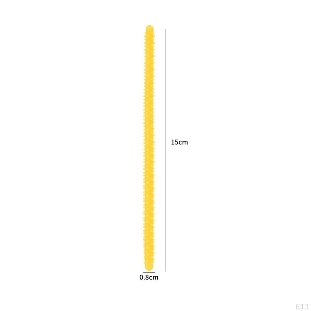 10 Pieces Perm Bar Hair Curler, Flexible Short Silicone Spiral Rod, Roller for