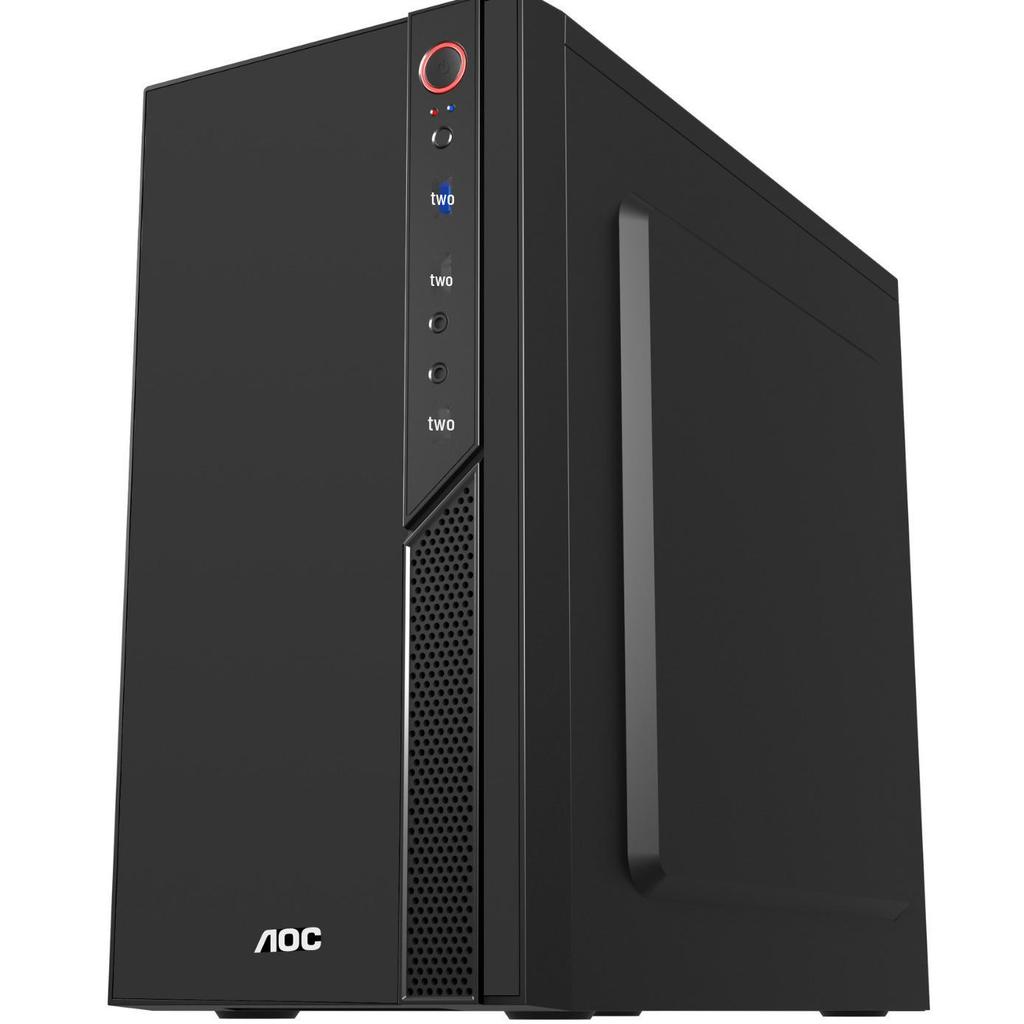 AOC CB109B Desktop Computer Chassis for mATX/ITX Motherboard with Front USB 3.0