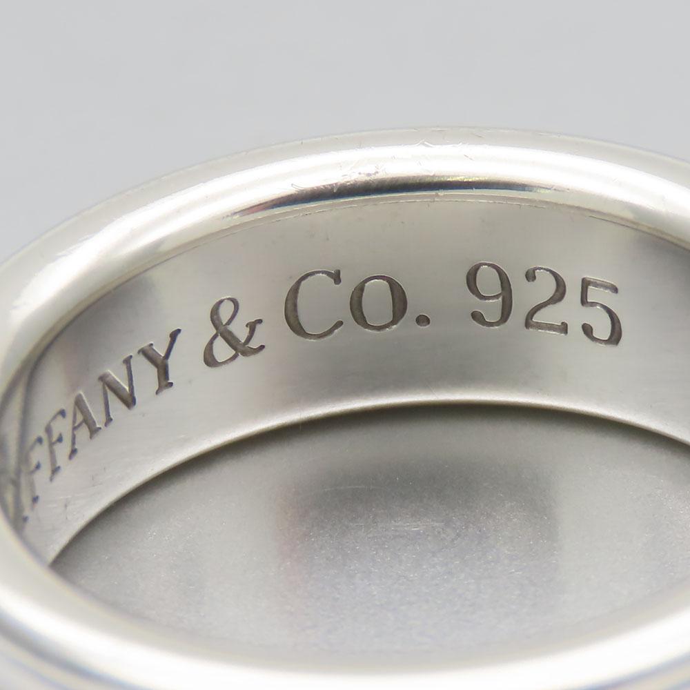 Used TIFFANY&Co. Ring Narrow 1837 EU#53.5 Silver925 7.6g Silver Accessories