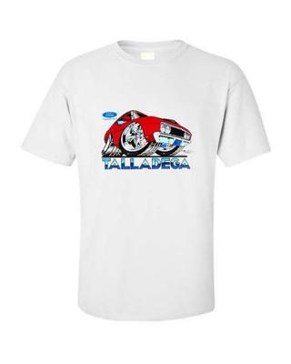 1969 Ford Torino Talladega 428 NASCAR Muscle Car T-shirt Single and Double Print