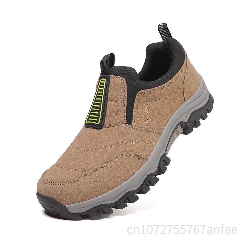 Men's Outdoor Hiking Shoes Non-Slip Wear-Resistant Casual Sneakers Lightweight Walking Shoe Men Women's Comfortable Running Shoe