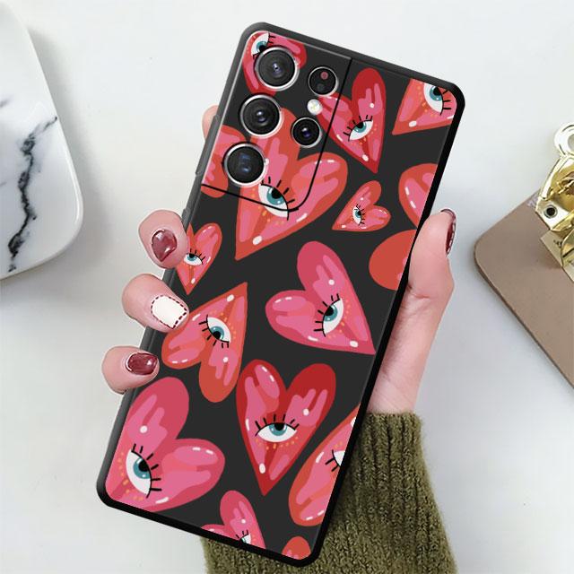 Silicone TPU Cases Lucky Eye Blue Evil Eye Print Phone Case for Huawei Y8s Nova 9 SE 8 10 Y70 Plus Y7 Y90 Y9 Y6 10 Pro 8i Bag