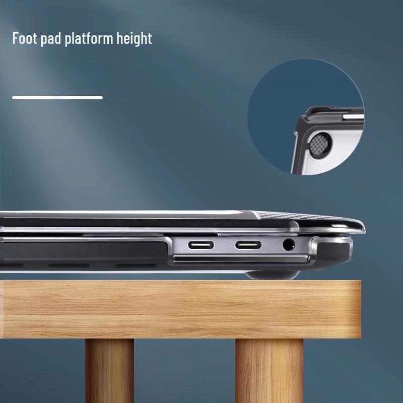 OLOEYAir Pro Svart Kolfiber Frostat Laptop Skyddsfodral