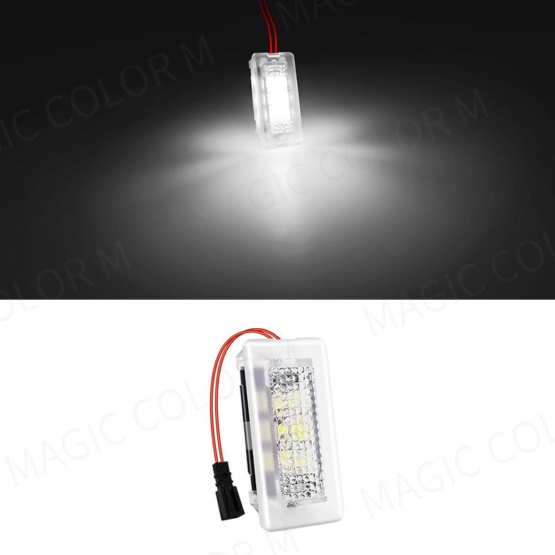 For Tesla Model 3 Y S X LED Atmosphere Foot-Well Lights Car Interior Lighting Floor Door Puddle Decorative Lamp Auto Acssories