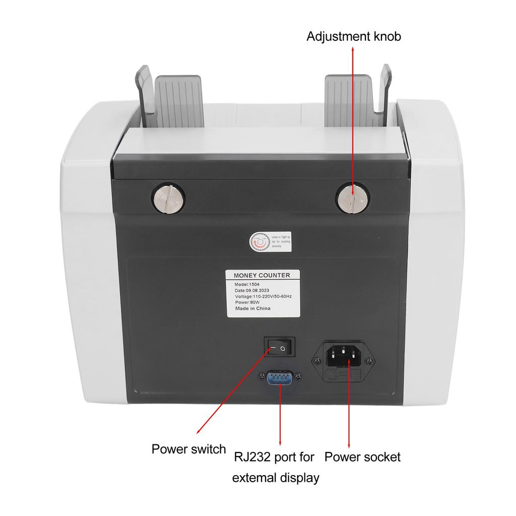 Stroj na počítání bankovek Bill Money Counter Přesné počítání LCD Alarm Mini Komerční stroj na počítání bankovek pro supermarkety