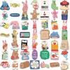 School Supplies Animal Cat Stickers Waterproof Stickers Decorative Sticker Korean Bear Stickers