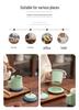 Palace Museum Ceramic Tea Mug with Lid: Elegant Business Souvenir Gift Box
