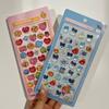 1-6pcs Tamagotchi 3D Crystal Stickers Waterdrop Cartoon Stickers Creative Gift Exchange Stickers Set Embossed Solid Stickers