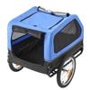 Dog Bike Trailer, Supports up to 40 kg, Pet Cart Bicycle Carrier for Small & Large Dogs, Easy Folding Frame with Quick Release Wheel, Universal
