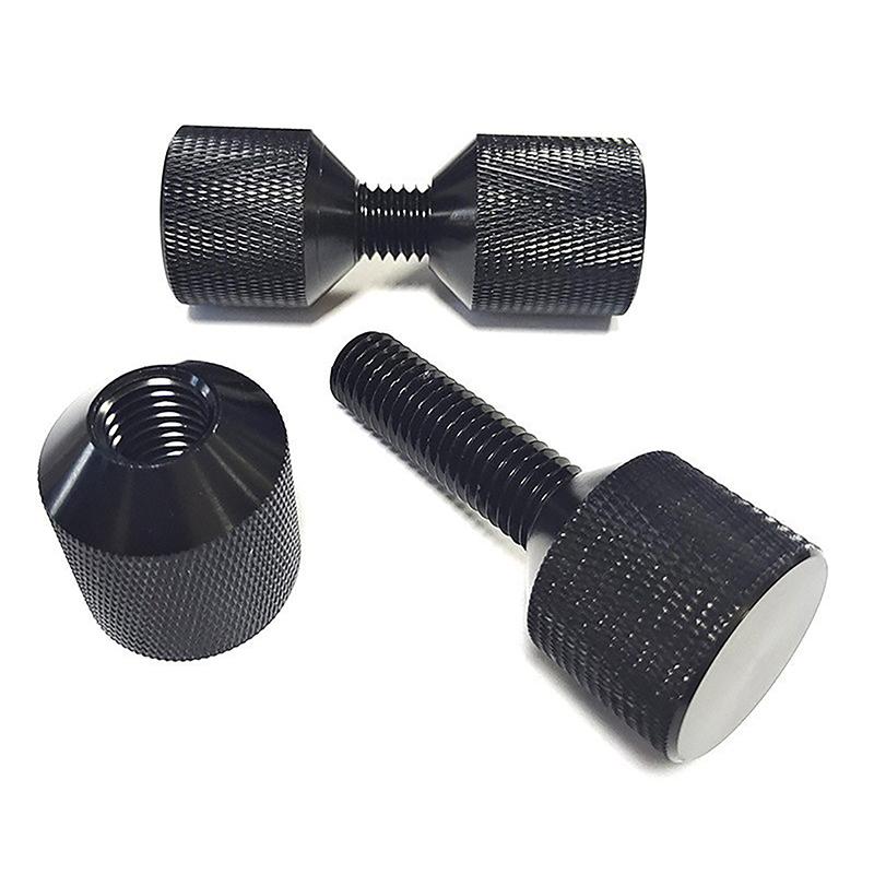 2Pcs Flange Alignment Pin Set Threaded 2 Hole Flange Alignment Pin Pipefitter Tools 1‑1/8in Two Hole Pins Kit