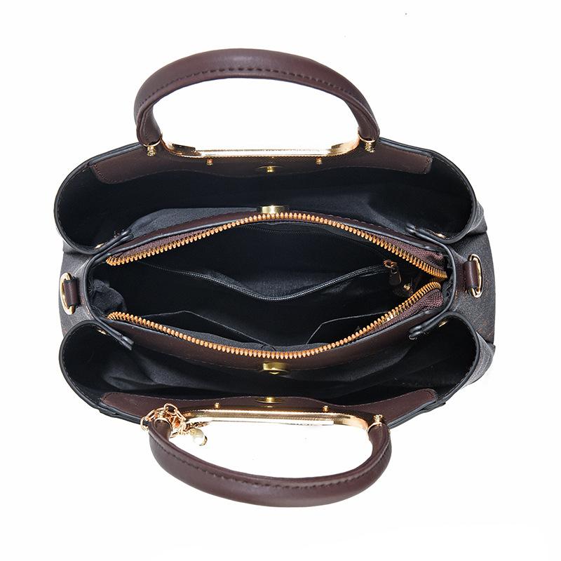 Bag Women's Bag 2025 New Middle-aged Women's Tote Bag Pu Large-capacity Handbag Versatile Shoulder Messenger Bag Women