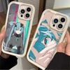 H-Hatsunes Kawaii Love Heart M-Miku Phone Case For iPhone 17 Air 16 16E 15 14 13 12 11 Pro Max X XS X S Max XR SE 2020 SE4 7 8