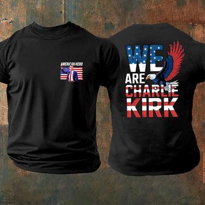 Maglietta Charlie Kirk, Maglietta We Are Charlie Kirk Freedom, Maglietta Tributo 1993-2025