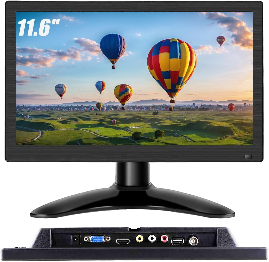 

inch LCD small monitor HDMI VGA BNC AV various connections full field of view sub display speaker Japanese menu 11.6 19201080 built-in