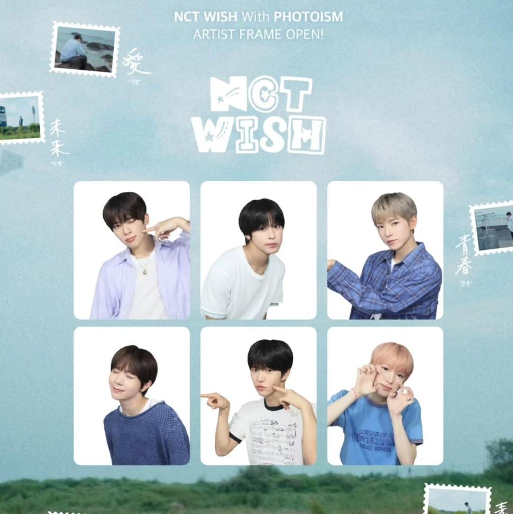 PHOTOISM × NCT WISH – Artist Frame Event (9/3–10/31 KST)