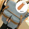 6x Zipper Fixer Zipper Tags Leather DIY Craft for Boot Bag Backpack