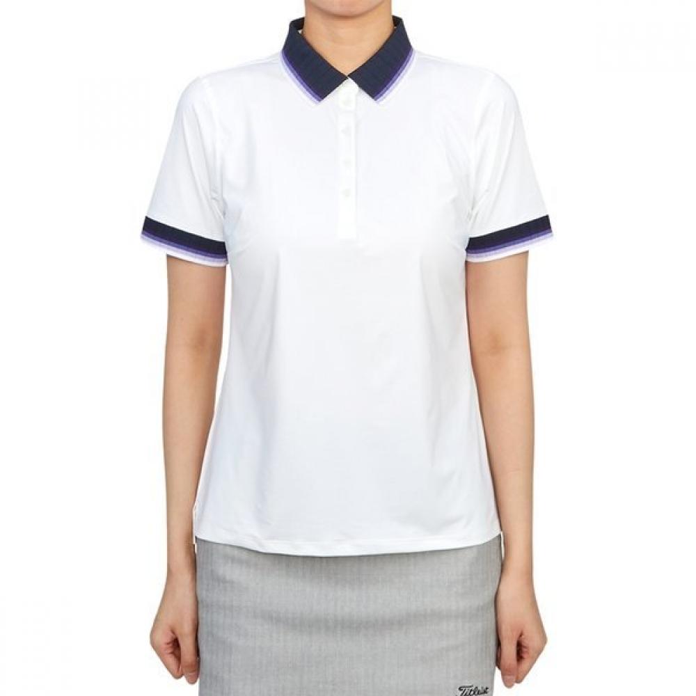 

Футболка с коротким рукавом и воротником Zipore Golfwear для женщин Glp000011 Sno XS