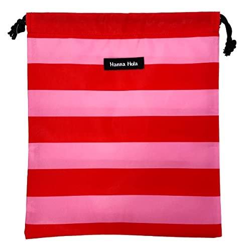 Hanna Hula Deodorant Drawstring Pouch M Size Cookie Grape Water Resistant Antibacterial Diaper Bag