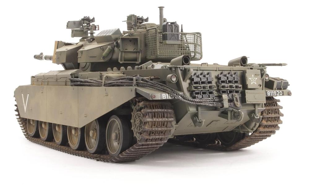 AFV Club 1/35 Scale Israeli Defense Force Shot Kal D Dalet Battering Ram Plastic Model Kit FV35277