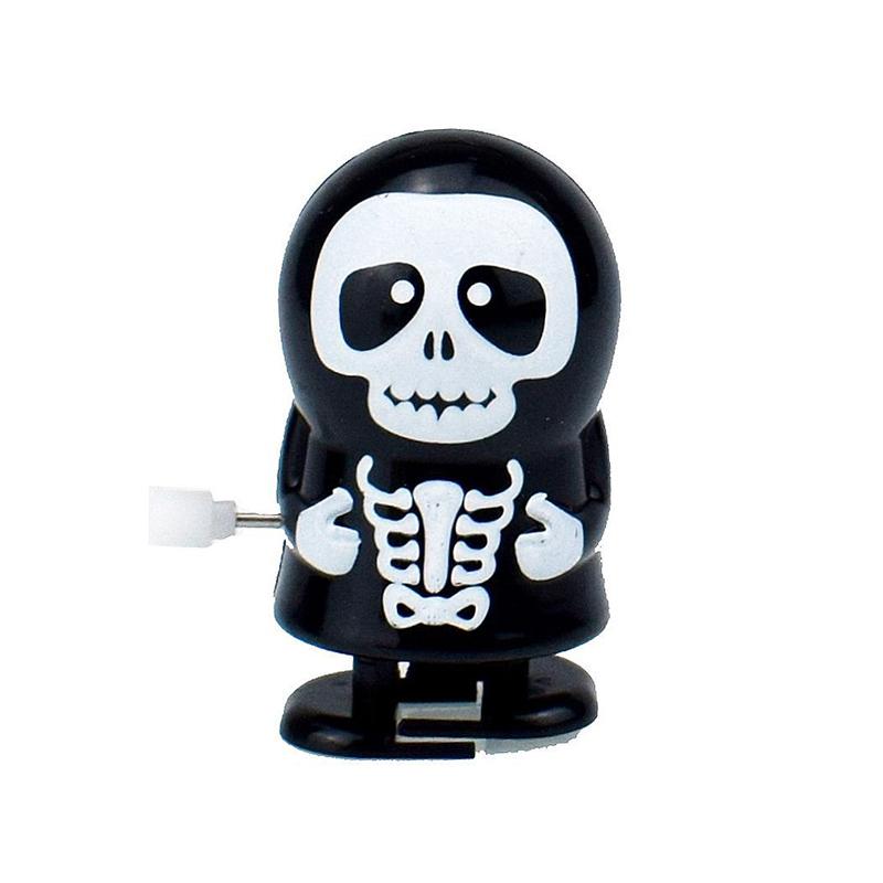 Retro mechanické natahovací kovové chodící skákání halloween dýňový skok duch netopýr robot mechanické hračky párty dekorace dárek