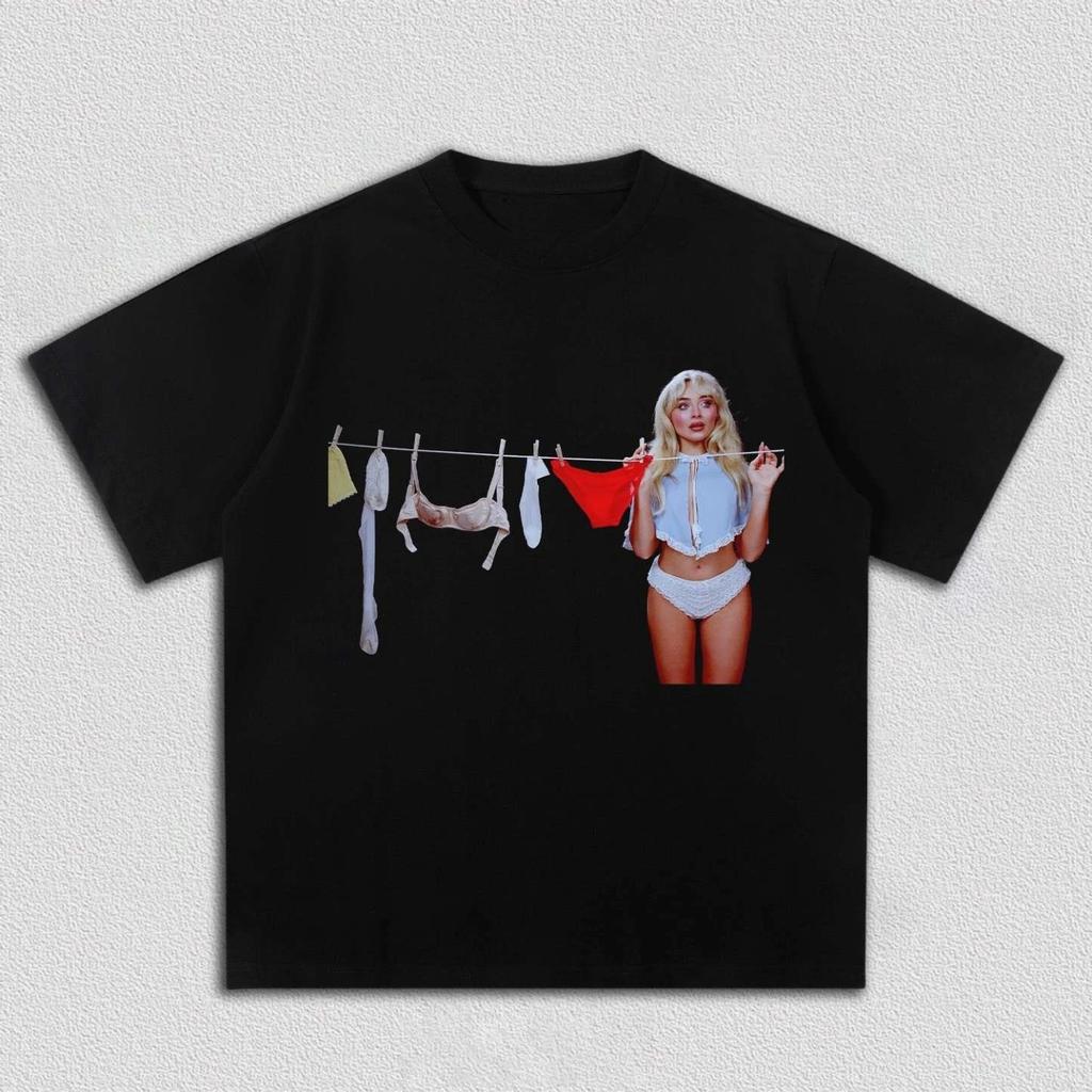 Miley Cyrus Y2k Grafik 100% Baumwolle Unisex Shirt 2026 Neues Rundhals Kurzarm Unisex Damenmode Hiphop T-Shirt Fan Geschenke