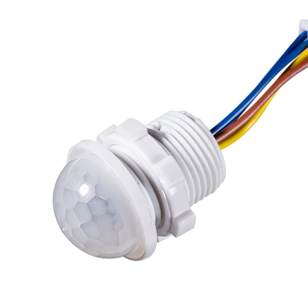 Automatinis jutiklinis šviesos jungiklis korpusas Infraraudonųjų spindulių detektorius Infraraudonųjų spindulių judesio jutiklio detektorius Išmanusis jungiklis